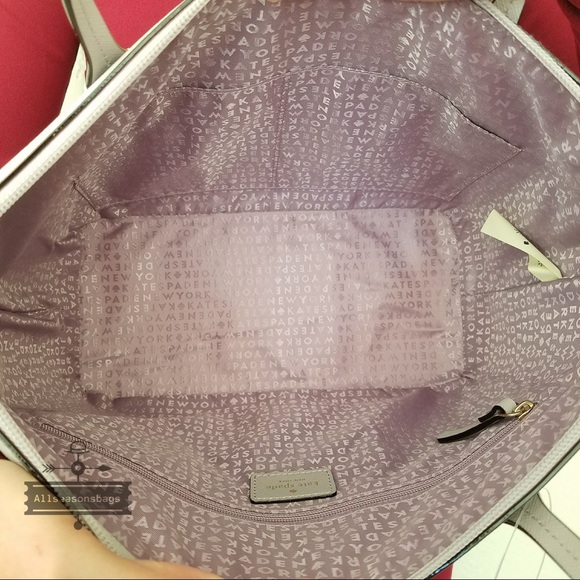 Kate spade HANI Haven lane nouveau tote stripe NWT - Picture 5 of 6